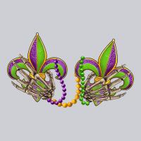 Skeleton Hands Mardi Gras Heavyweight Sweatshirt | Teevron