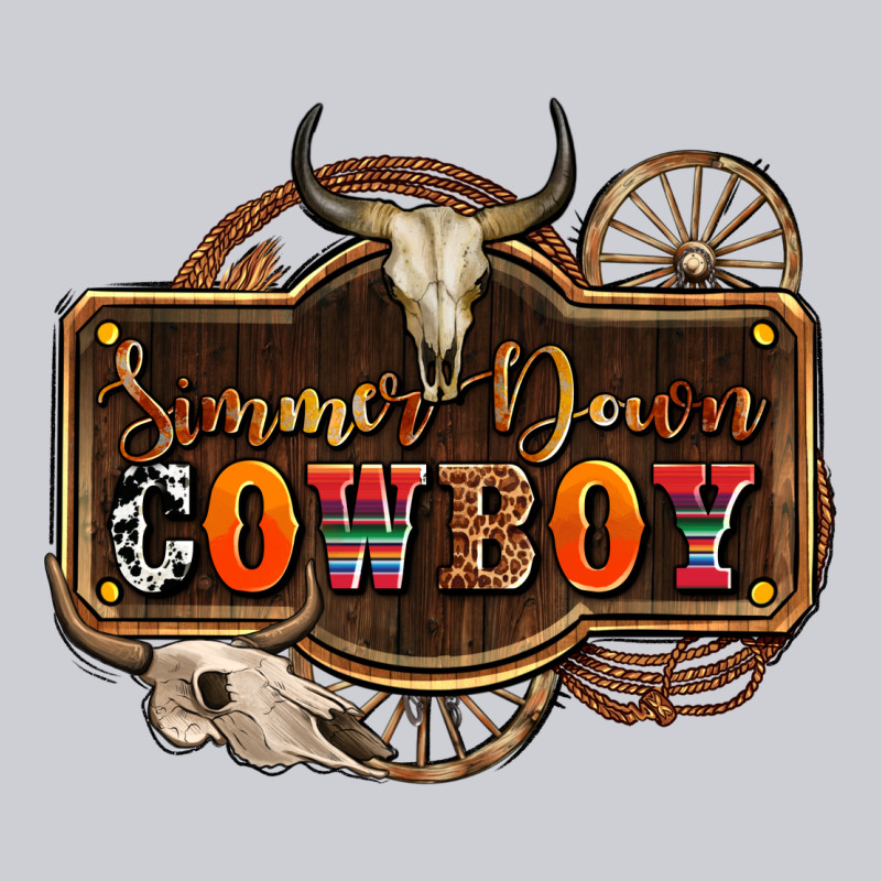 Simmer Down Cowboy Olivia Heavyweight Sweatshirt by OliviaCreatesArt | Teevron