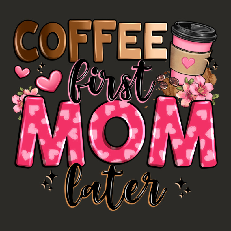 Coffee First Mom Later Heavy Core Tee by JahusDesignShop | Teevron
