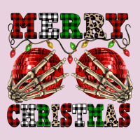 Merry Christmas Skeleton Hands Boobs Ladies Tee | Teevron