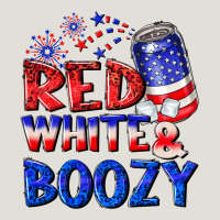 Red White Boozy Heavy Core Tee | Teevron