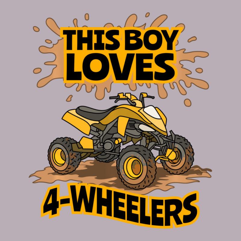 Kids Atv Outfit 4 Wheeler Mudding Gift- Boys Four Wheeler Vintage Tee by minhPixels | Teevron