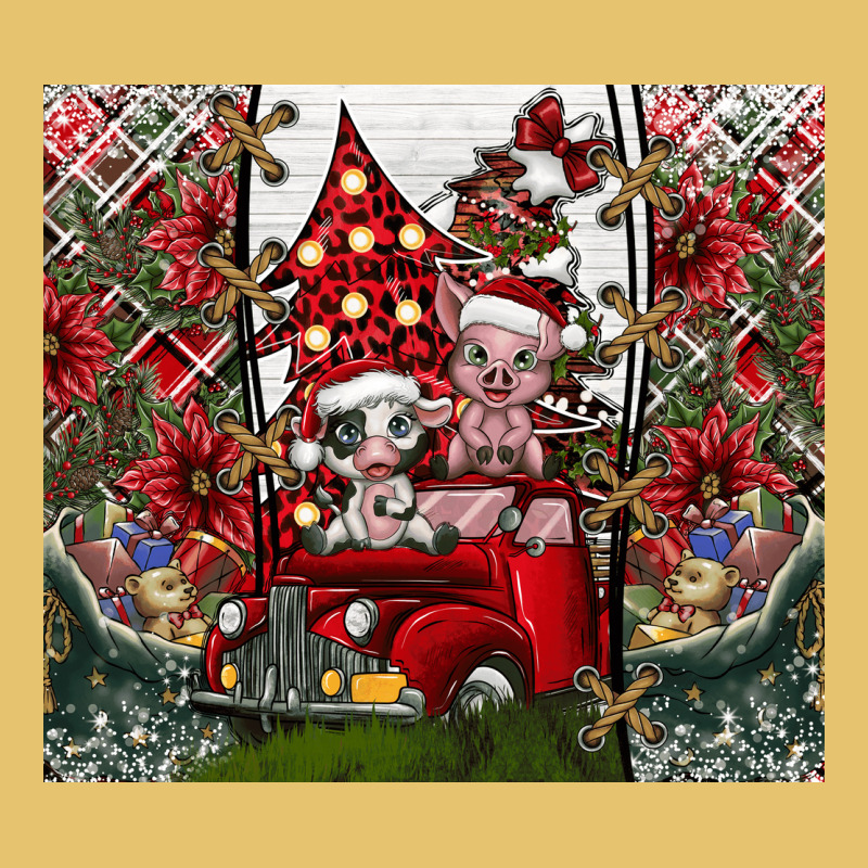 Merry Christmas Premium Sweatshirt by CowhideDigitalArt | Teevron