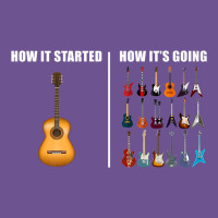 Guitars How It Started How It's Going Guitar Players Funny Vintage Tee | Teevron