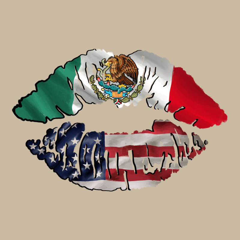 Mexico Usa Lips Long Sleeve Tee by TumblerDesignByShophia | Teevron