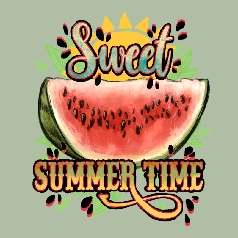 Sweet Summer Time Watermelon Urban Heavy Tee by NancyCooperArtShop | Teevron