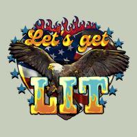 Let's Get Lit America Eagle 4th Of July Long Sleeve Tee | Teevron