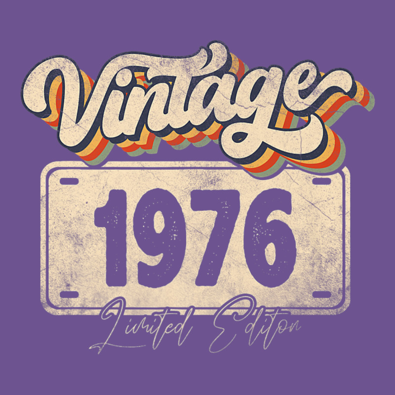 46 Year Old Vintage 1976 Men Women 46th Birthday Decor Vintage Tee by minhPixels | Teevron