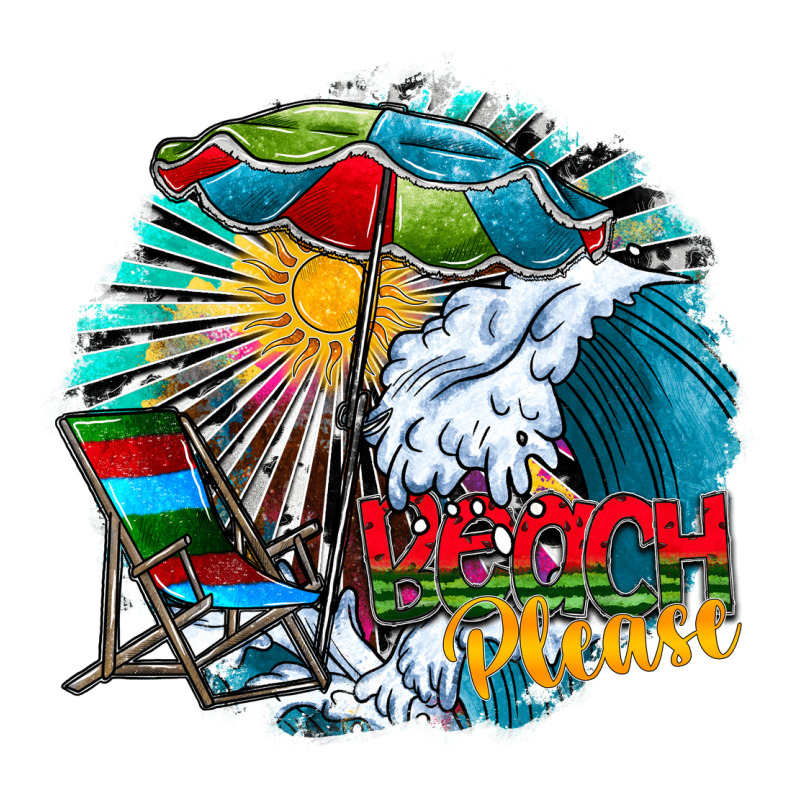Beach Please Heavyweight Hoodie by CowhideDigitalArt | Teevron