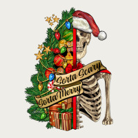 Sorta Merry Sorta Scary Skeleton Zipper Hoodie | Teevron