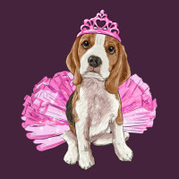 Balerina Beagle With Tutu Premium Tee | Teevron