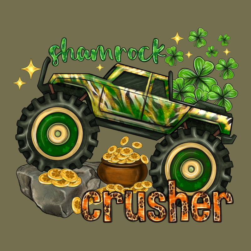 Shamrock Crusher Vintage Hoodie by NancyCooperArtShop | Teevron