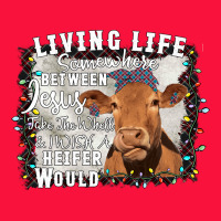 Between Jesus Take The Wheel I Wish A Heifer Would Classic Tee | Teevron