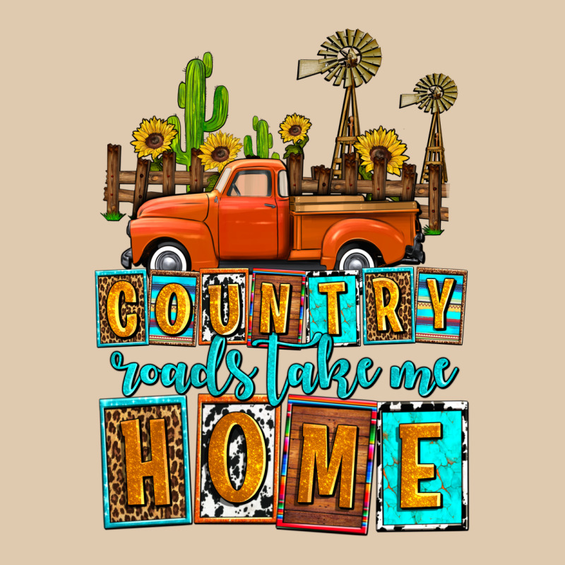 Country Roads Take Me Home Olivia Heavyweight Sweatshirt by OliviaCreatesArt | Teevron