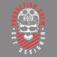 Production Crew Set Designer Movie Film Halloween Skull Vintage Tee | Teevron