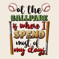 At The Ballpark Is Where I Spend Most My Days Zipper Hoodie | Teevron