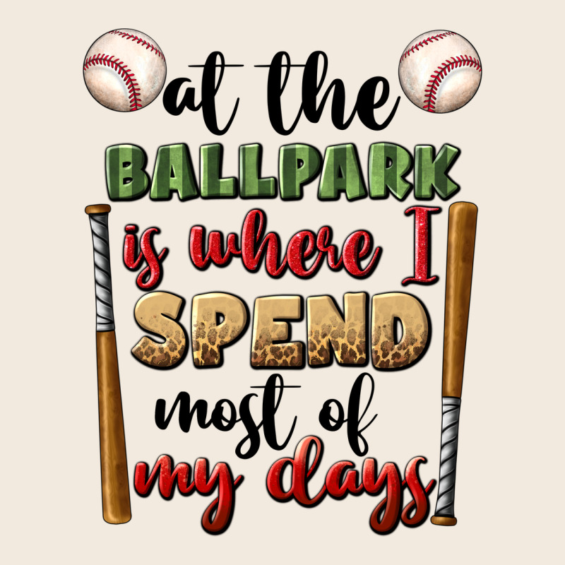 At The Ballpark Is Where I Spend Most My Days Zipper Hoodie by BundleAndBundleShop | Teevron