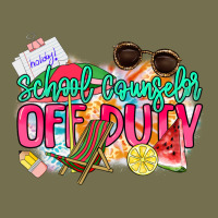 School Counselor Off Duty Vintage Hoodie | Teevron