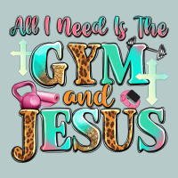All I Need Is The Gym And Jesus Heavy Core Tee | Teevron