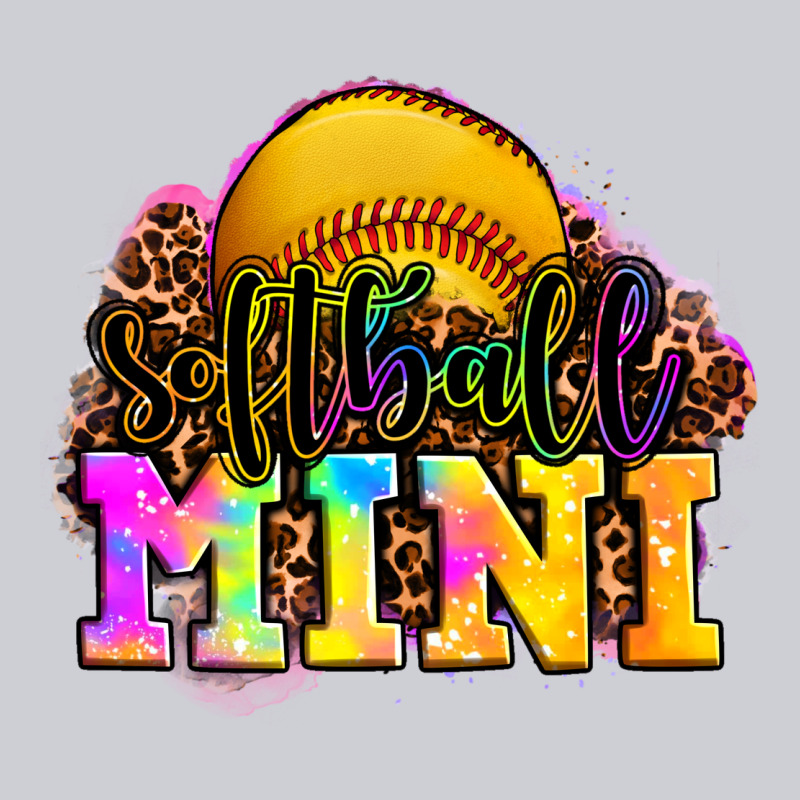 Softball Mini Heavyweight Sweatshirt by OliviaCreatesArt | Teevron