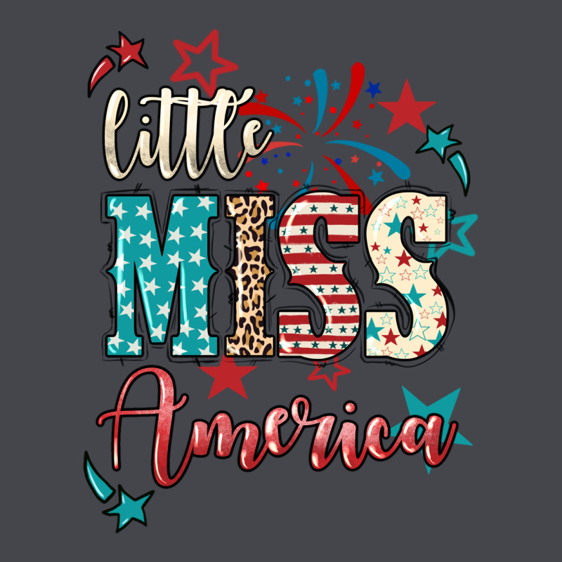 Little Miss America 4th Of July Long Sleeve Tee by HowdyJamesFarm | Teevron