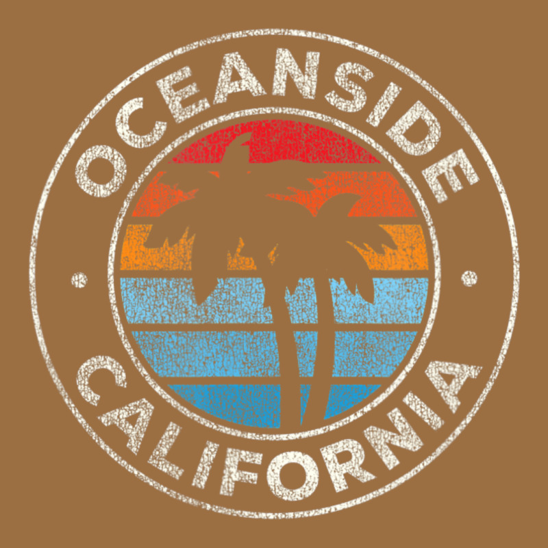 Oceanside California Ca Vintage Retro 70s Vintage Tee by lanVoArt | Teevron