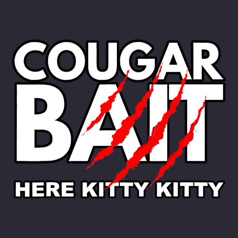 Cougar Bait Funny Halloween Costume Older Woman Younger Man Vintage Tee by lanVoArt | Teevron