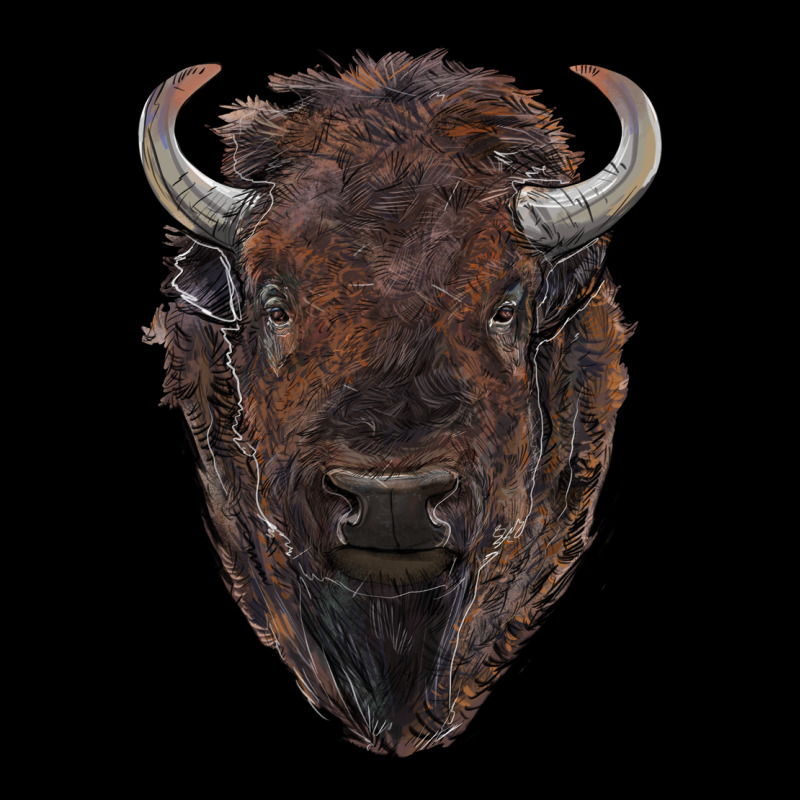 American Bison Ladies Tee by RanaPortraitStore | Teevron