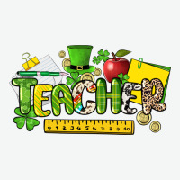 Teacher St. Patricks Day Urban Heavy Tee | Teevron