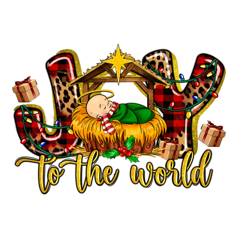 Baby Jesus Joy To The World Premium Tee by MaliasSmallBusiness | Teevron