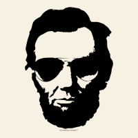 Cool Abe Lincoln With Aviator Sunglasses Black Vintage Tee | Teevron