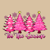Tis The Season Pink Trees Heavyweight Hoodie | Teevron