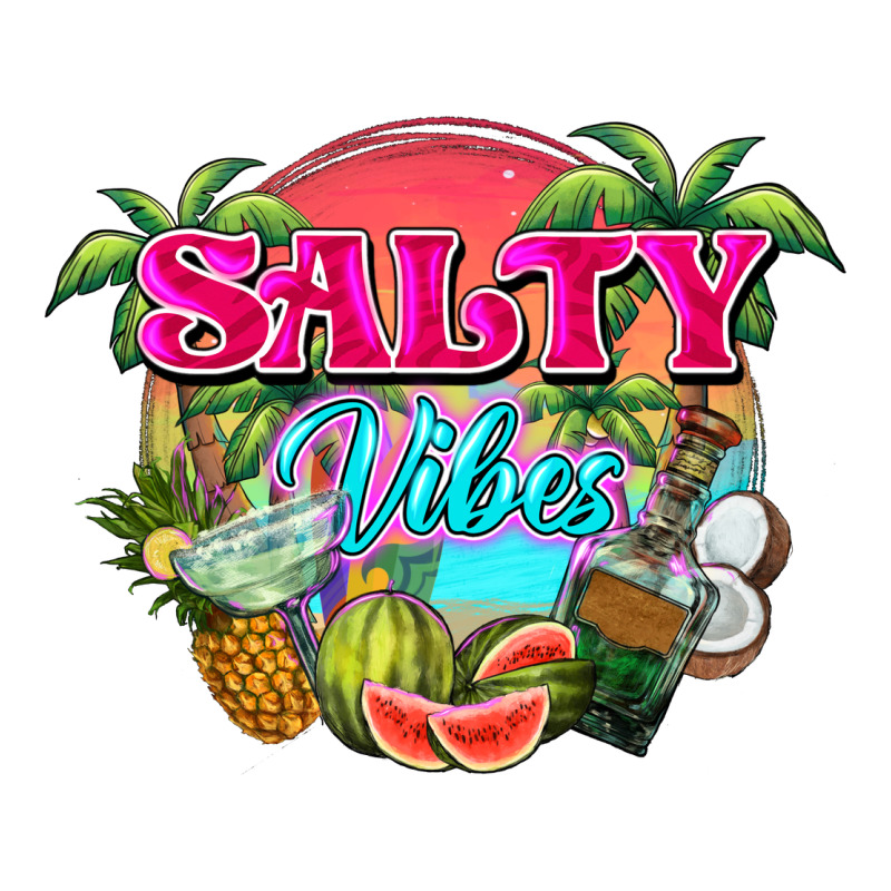 Salty Vibes Summer Urban Heavy Tee by NancyCooperArtShop | Teevron