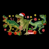 Christmas Dinosaurs Heavy Core Tee | Teevron