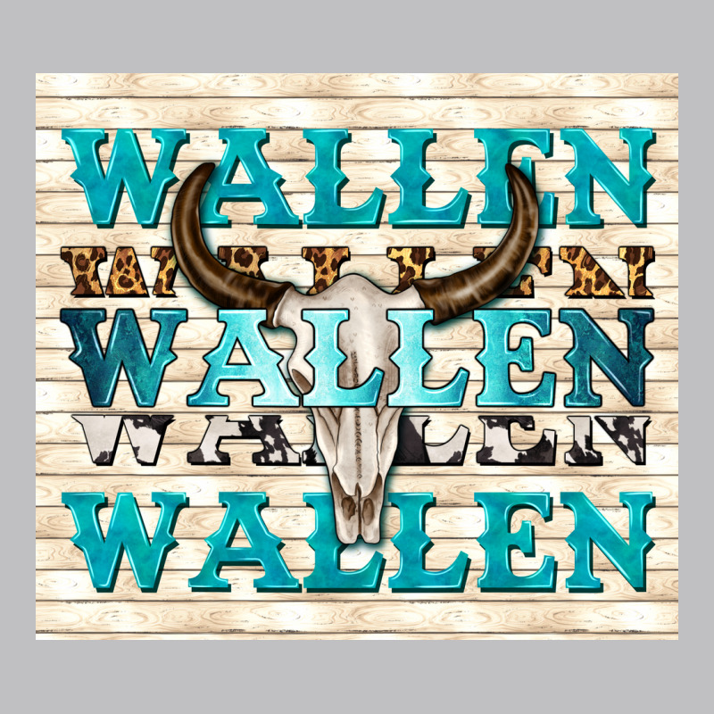 Wallen With Bull Skull Long Sleeve Tee by TumblerDesignByShophia | Teevron