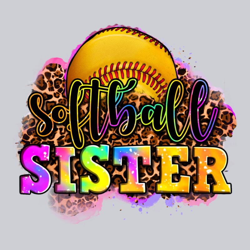Softball Sister Heavyweight Sweatshirt by OliviaCreatesArt | Teevron