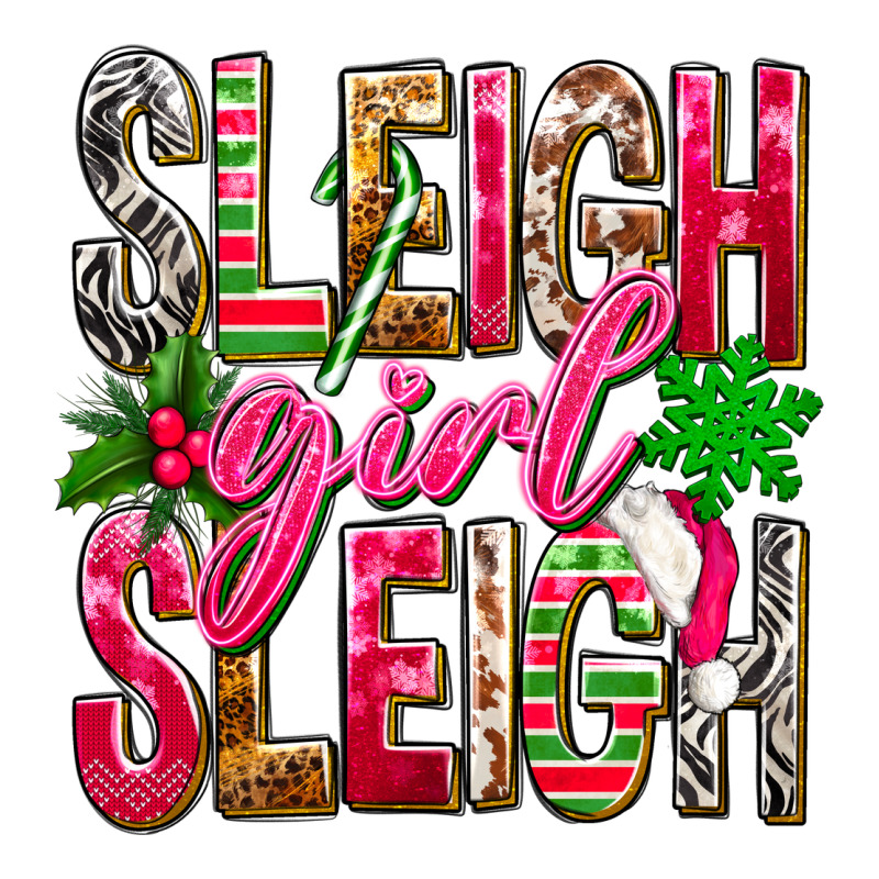 Sleigh Girl Sleigh Ladies Tee by NancyCooperArtShop | Teevron