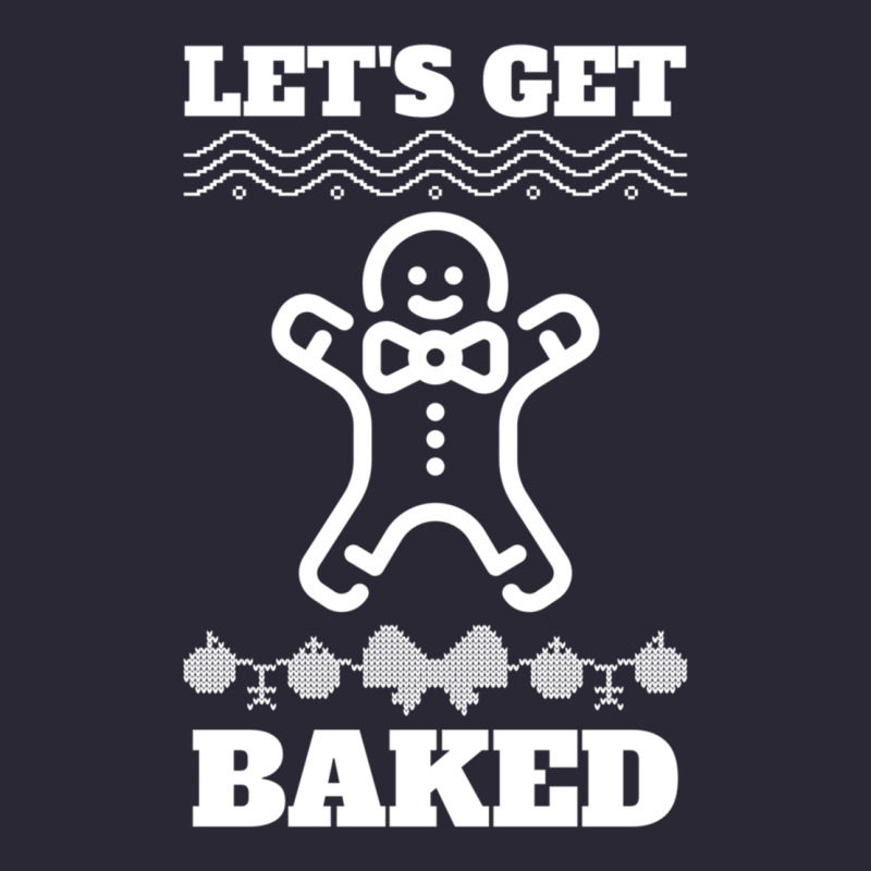 Let's Get Baked Smoking Weed Funny Christmas Gift 1 Vintage Tee by lanVoArt | Teevron