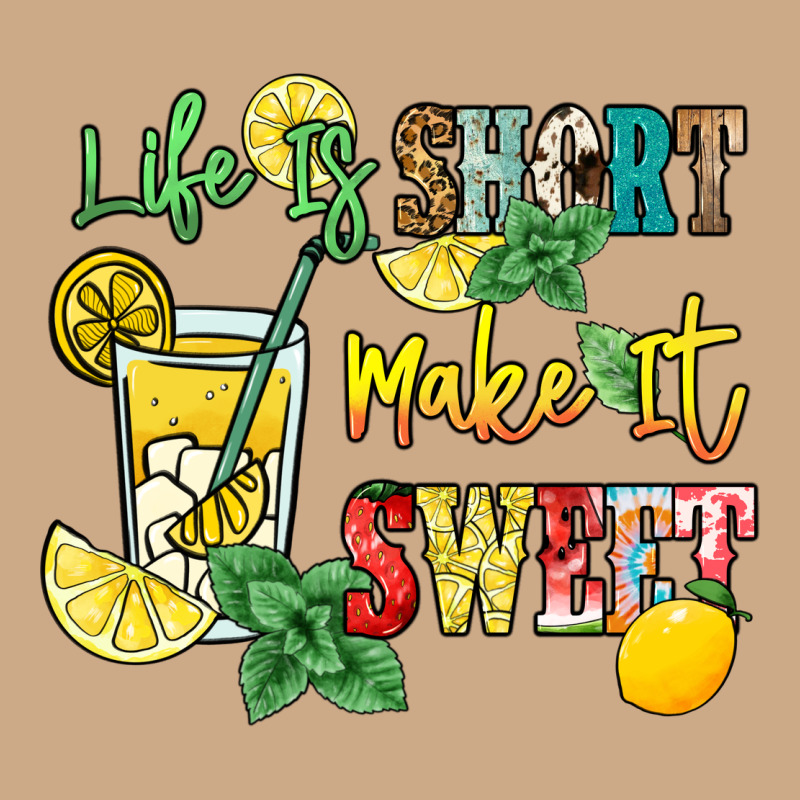 Life Is  Make It Sweet Vintage Hoodie by NancyCooperArtShop | Teevron
