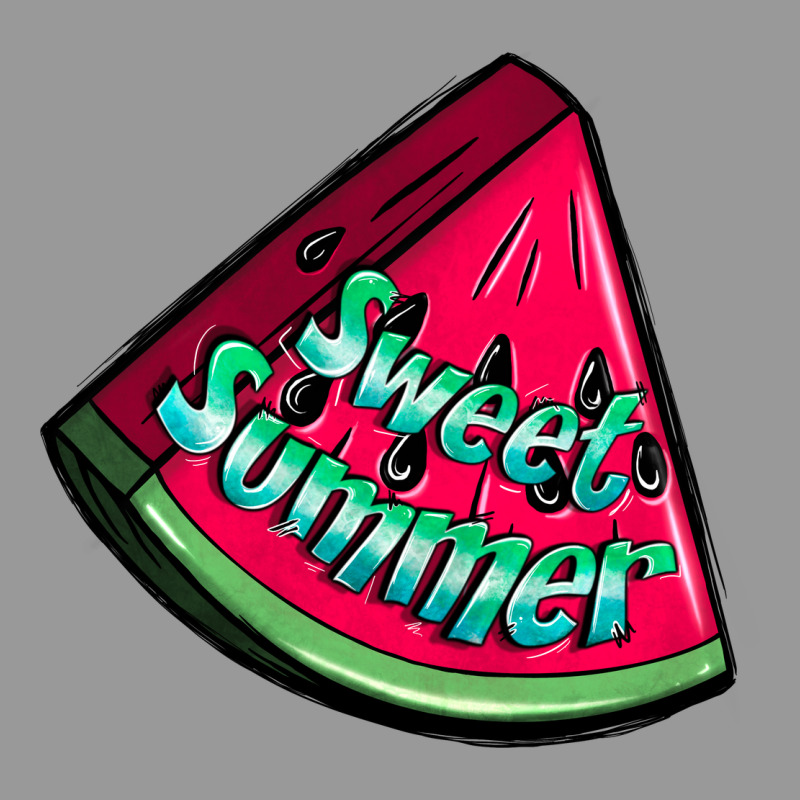 Sweet Summer Watermelon Vintage Hoodie by NancyCooperArtShop | Teevron