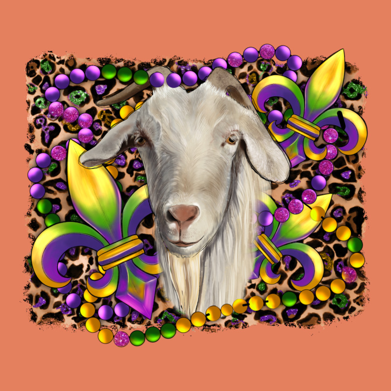 Mardi Gras Goat Fleur De Lis Classic Tee by RanaPortraitStore | Teevron