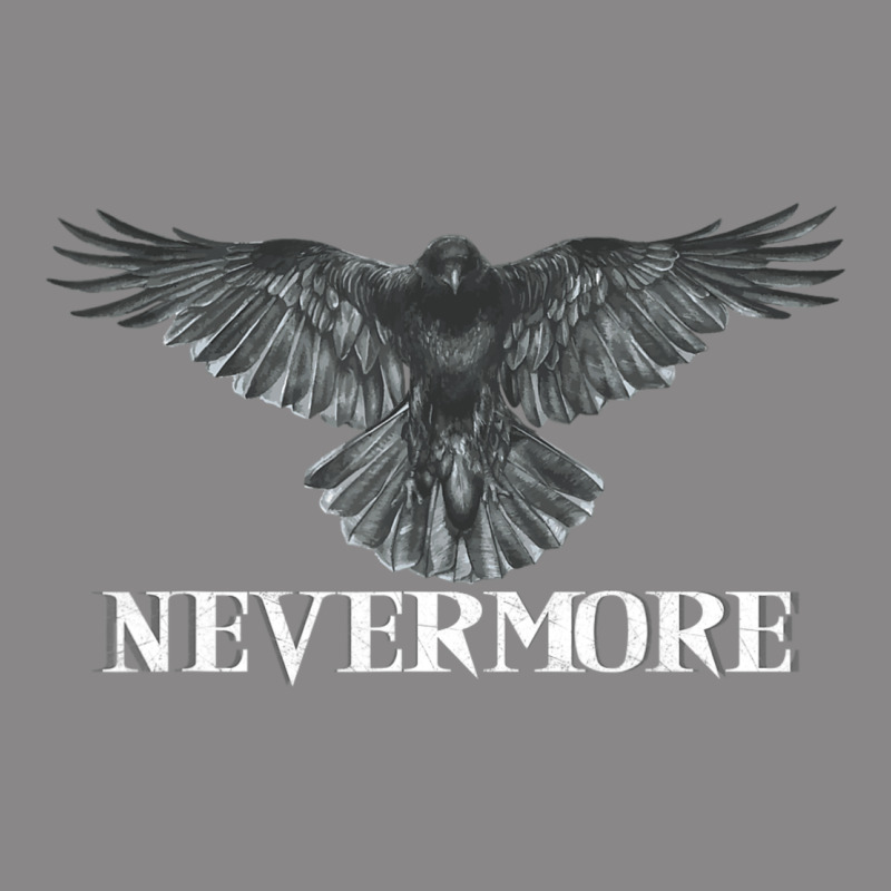 Hot Trend Raven Nevermore Poetry Halloween Edgar Allan Poe Vintage Tee by lanVoArt | Teevron