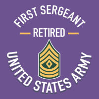 First Sergeant 1sg Retired Army Military Retirement Gifts Long Sleeve Vintage Tee | Teevron