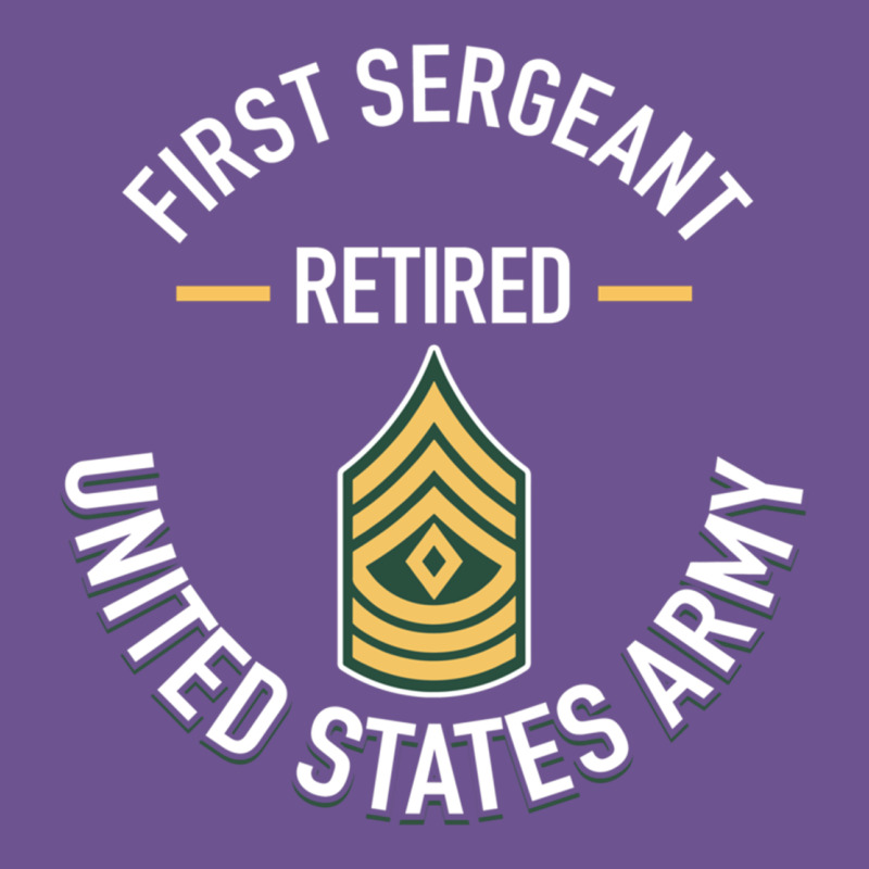 First Sergeant 1sg Retired Army Military Retirement Gifts Long Sleeve Vintage Tee by lanVoArt | Teevron