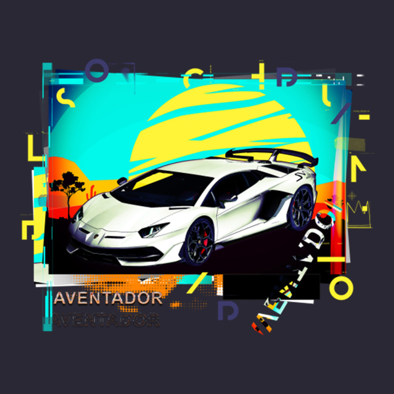 Lam Borghini Aventador Svj Gift Vintage Tee by lanVoArt | Teevron