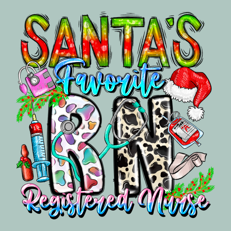 Santa's Favorite Rn Registered Nurse Premium Sweatshirt by CowhideDigitalArt | Teevron