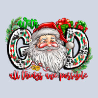 With God All Things Are Possible Santa Premium Sweatshirt | Teevron