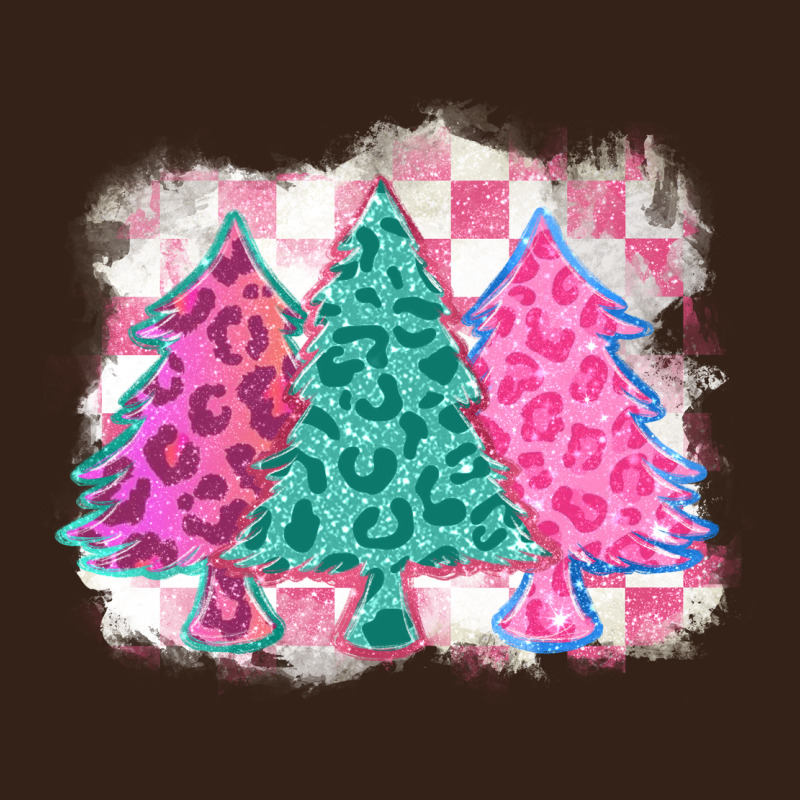 Christmas Leopard Trees Heavy Core Tee by MaliasSmallBusiness | Teevron
