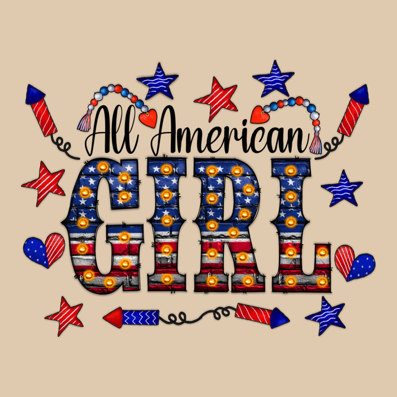 All American Girl Heavyweight Sweatshirt by CowCowDesign | Teevron