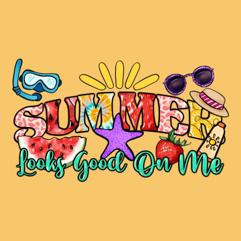 Summer Looks Good On Me Vintage Hoodie by NancyCooperArtShop | Teevron